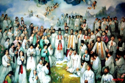 St. Andrew Kim with Crowd